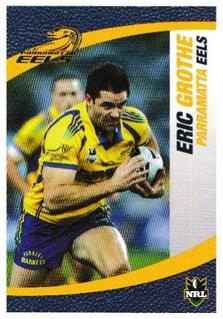 2008 Daily Telegraph NRL #88 Eric Grothe Front